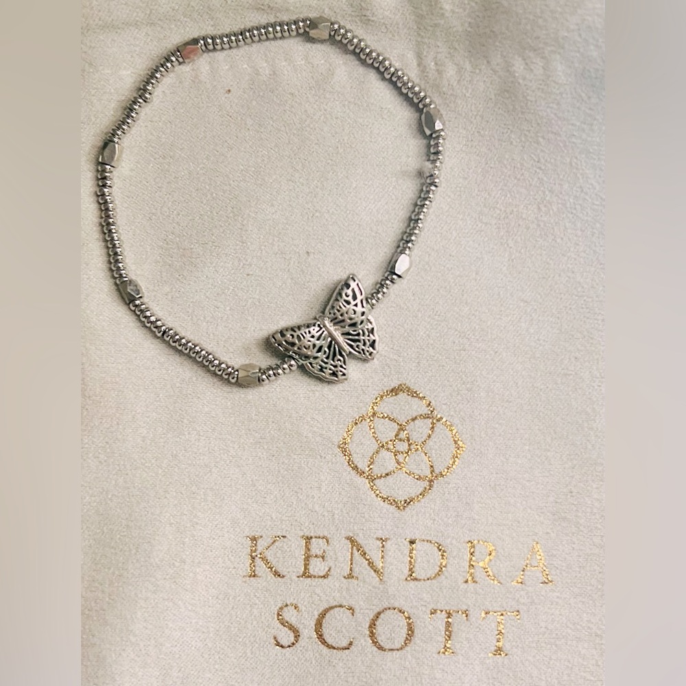 Kendra Scott Butterfly Bracelet in Silver